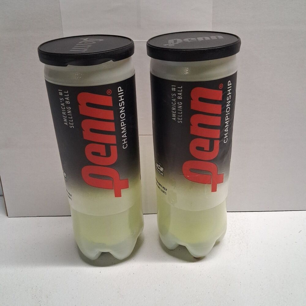 Penn Championship Extra Duty Tennis Balls- 2 tubes/6 Balls total